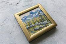 Load image into Gallery viewer, 6&quot; x 6&quot; Painting on Canvas (FRAMED)
