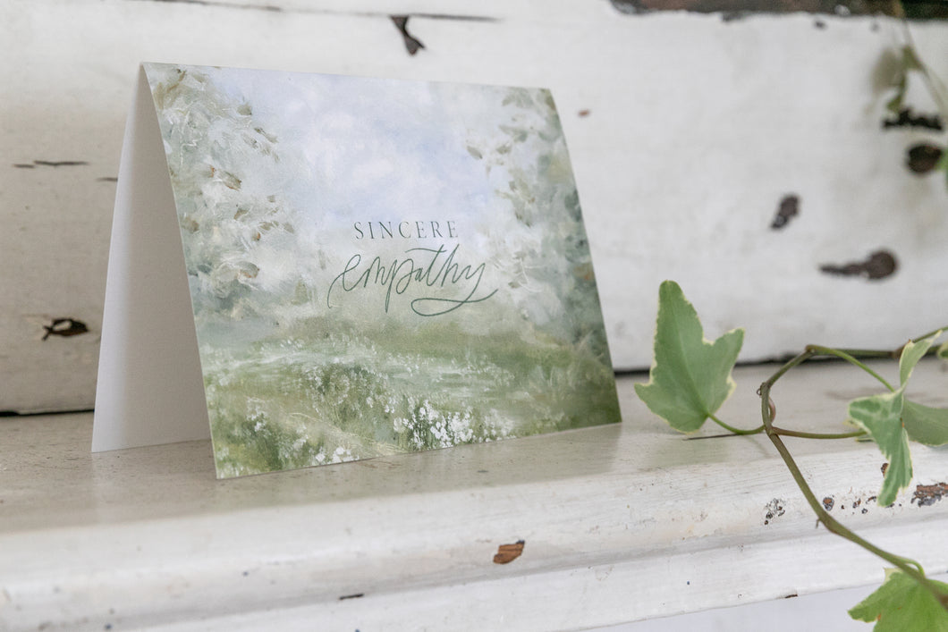 Sincere Empathy Stationery Cards Set of 4